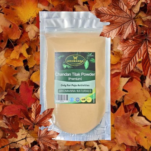 AROMANNA™ Chandan Tilak Powder for Puja
