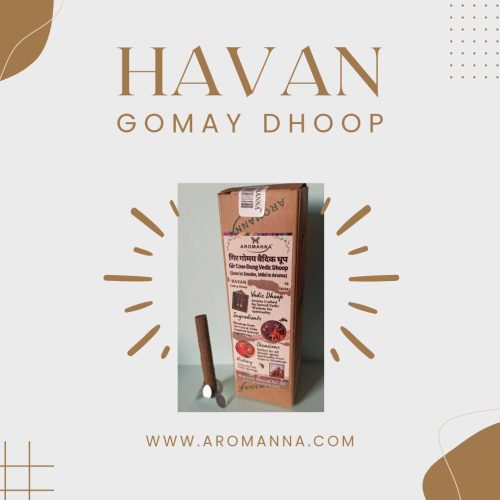 AROMANNA™ Gomay Dhoop (Havan) 50 Sticks