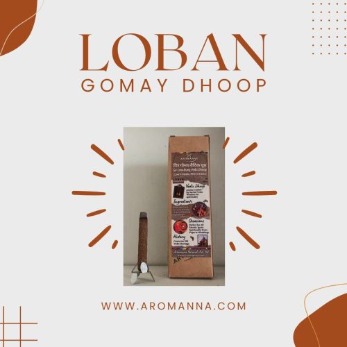 AROMANNA™ Gomay Dhoop (Loban) 50 Sticks