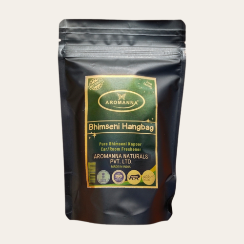 AROMANNA™ Bhimseni Camphor HangBag- 50 GM
